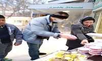 برپایی ایستگاه صلواتی  به مناسبت ولادت  امام حسن مجتبی(ع)