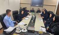 جلسه نشست و  پرسش و پاسخ ریاست محترم  بیمارستان باسوپروایزرین و سرپرستاران مرکز