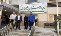 بازدید نوروزی مدیریت محترم امور بیماری ها و مراکز تشخیصی درمانی معاونت درمان دانشگاه از بیمارستان ثارالله