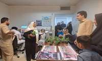 برگزاری برنامه تکریم سالمندان در بیمارستان ثارالله